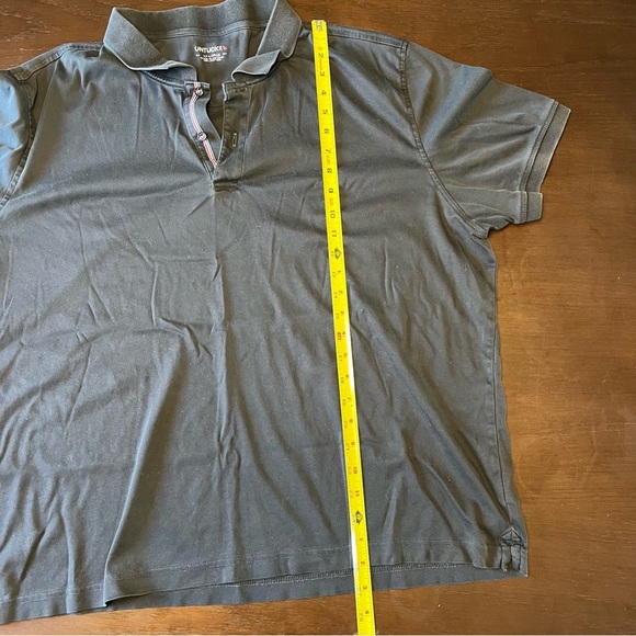 UNTUCKit men’s 100% cotton black polo. Size XXL. - Picture 5 of 7